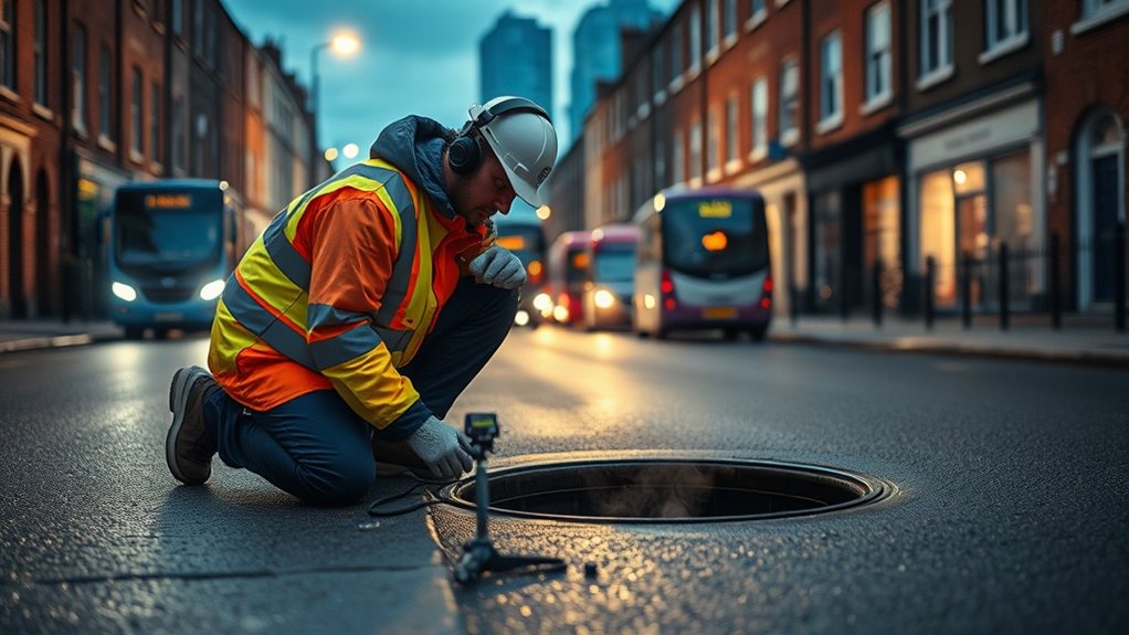 Underground Leak Detection Dalston E8 in Chiswick