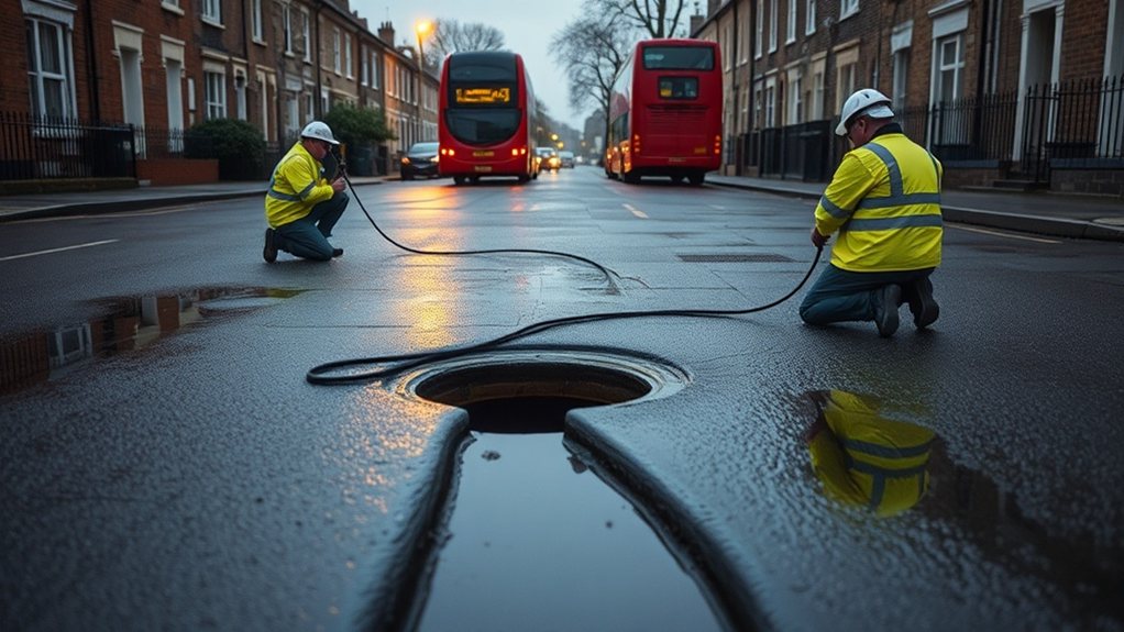 Water Main Leak Detection Upper Clapton E5 in Chiswick